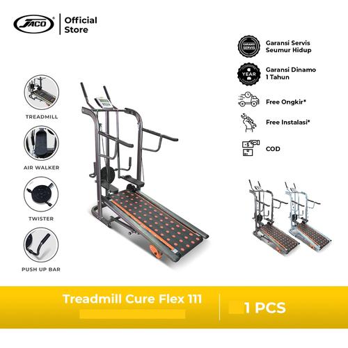Promo Treadmill Manual Refleksi Jaco Cure Flex 111 Free Ongkir
