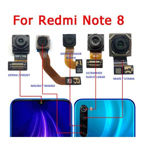 Modul Kamera Xiaomi Redmi Note Original Copotan Fullset di  Bekasi-flasher Tokopedia