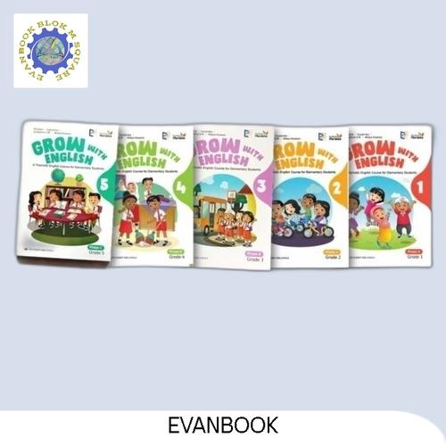 Jual Buku Grow With English Kelas 1 2 3 4 5 6 SD MI Kuriku Merdeka ...