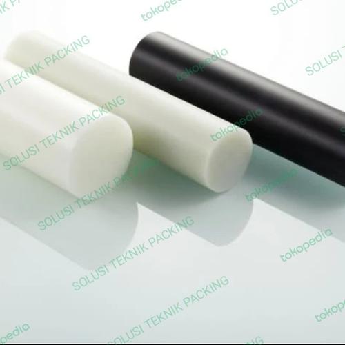 Jual POM ROD POLYACETAL 50MM X 50CM / POM BATANGAN HITAM - PUTIH ...