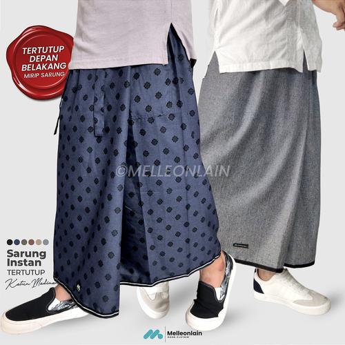 Jual Sarcel Sarung Instan Tertutup Depan Belakang Polos Motif ...