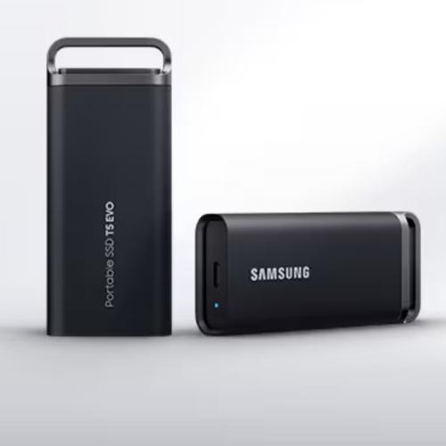 Samsung Portable 黒い SSD T5 2TB MU-PA2T0B/IT 