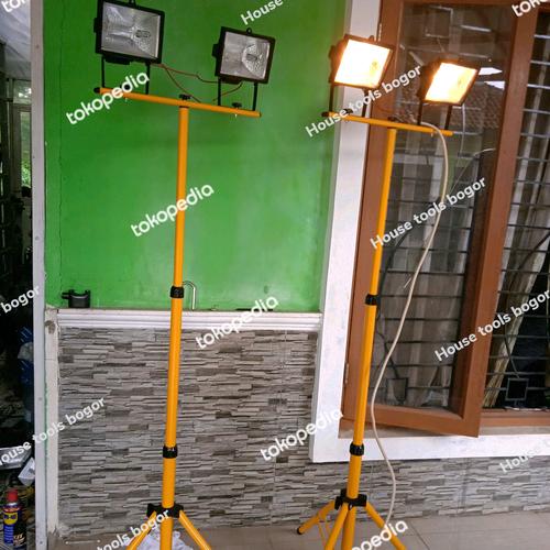 Jual sewa lampu sorot 1000 watt warna kuning. sewa lampu proyek 1000