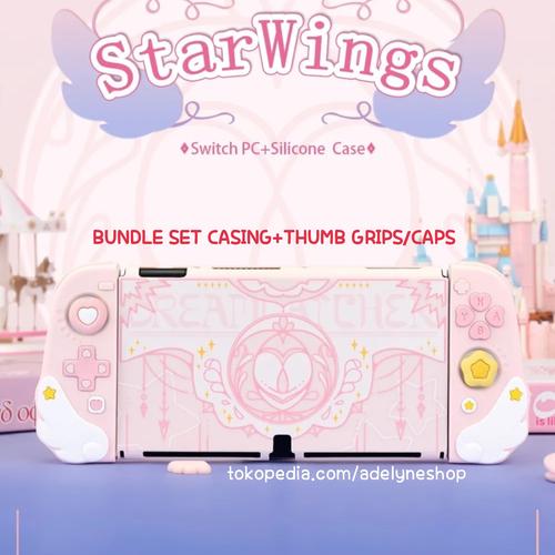 Jual Grip Case Star Wings for Nintendo Switch V1V2/NS OLED Geekshare ...