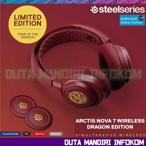 Promo Steelseries Arctis Nova Wireless Dragon Edition Gaming