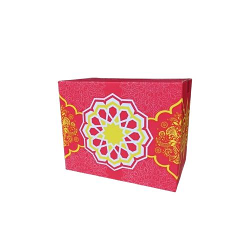 Jual Kardus Parcel Lebaran Motif Batik Merah Cantik Box Kotak EID ...