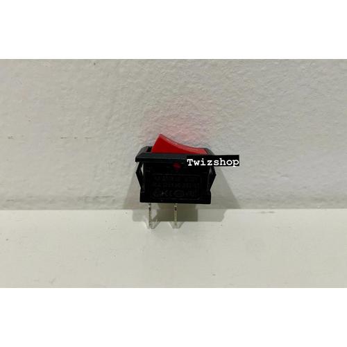 Jual Saklar Switch 2 Pin On Off 21x15mm / Rocker Switch 2 Pin On-Off ...