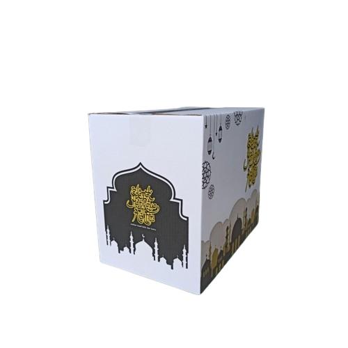 Jual Kardus Parcel Motif EID Mubarak Box Hampers Makanan Idul Fitri ...