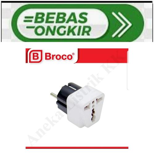 Jual BROCO Over steker Universal adaptor 3 ke 2 model wonpro 1391055 ...