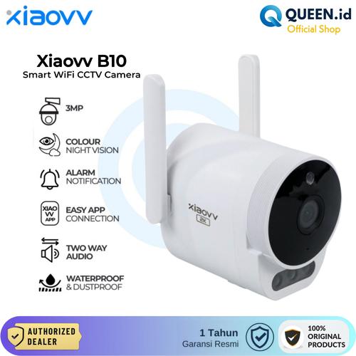 Xvv Xiaovv B10 IP Camera CCTV PTZ Smart 2K Outdoor IP65 WiFi Kamera di  Queen-id Tokopedia