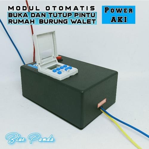 Jual Modul otomatis buka otomatis tutup pintu rumah walet tenaga aki ...