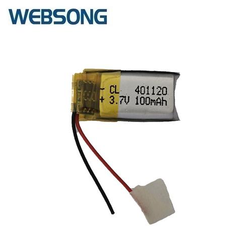 Fabrika Küçük Şarj Edilebilir Pil 401120 55mah Lityum Iyon Polimer Pil Akıllı Ci