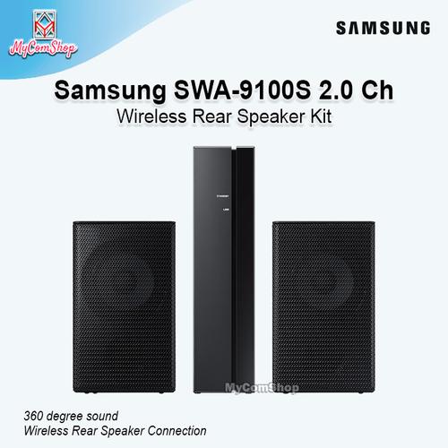 Jual SAMSUNG SWA9100S WIRELESS REAR SPEAKER KIT 360 DEGREE SOUND