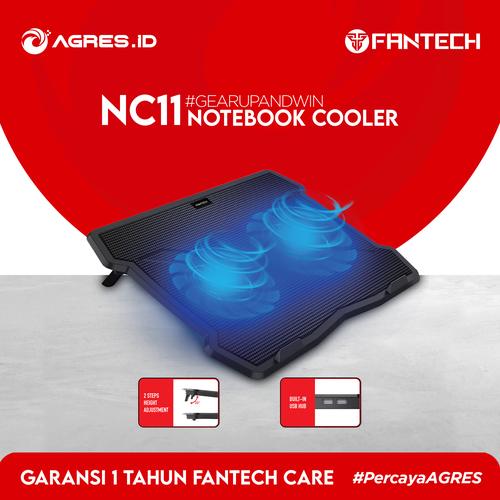 Promo Fantech NC11 Notebook Cooler / Cooling Pad Fan Kota