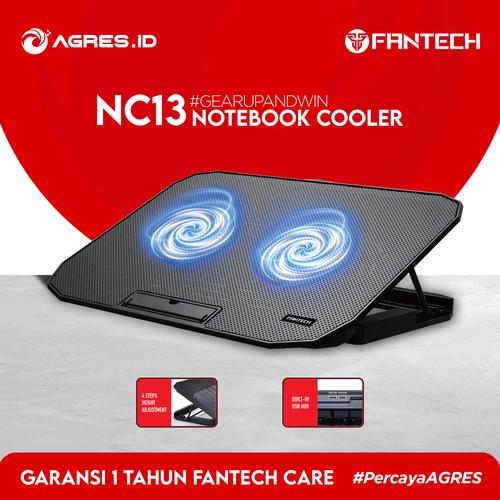 Promo Fantech NC13 Notebook Cooler / Cooling Pad Fan Kota