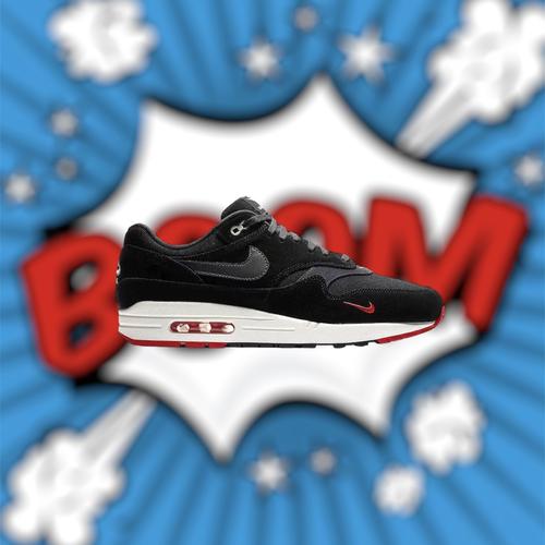 nike air max 1 mini swoosh bred