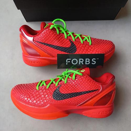 Kobe Red Reverse Jual Nike Kobe 6 Protro Reverse Grinch || red - Kab. Tangerang - Forbs ...