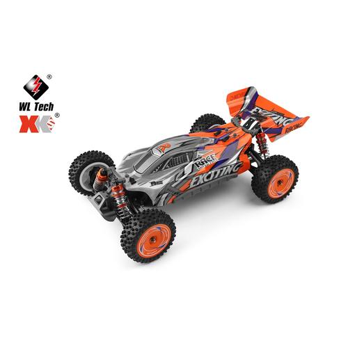 Promo WLtoys 124010 RC Buggy 55KM/H 2.4G High Speed Drift 1/12 4WD RTR WL 124010Orange