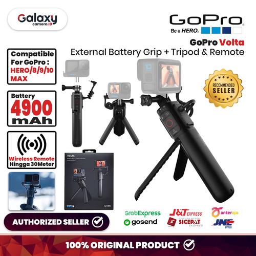 Promo GoPro Volta External Battery Grip/Tripod/Remote HERO 10/9/8/Max Ori  di Galaxy Camera Tokopedia