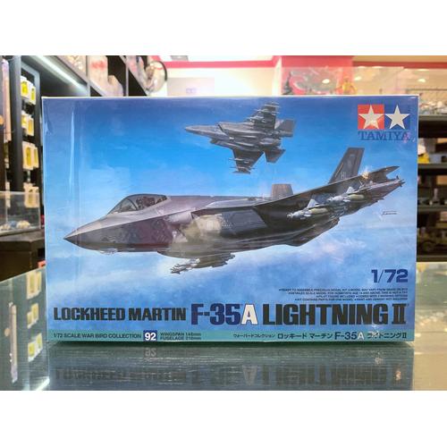 Tamiya 1/72 F-35A Lightning II – Maquette Plastique à Monter, 3 Modes De Construction