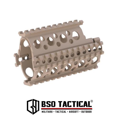 Jual BD Tactical RIS Rail Set Handguard M83K Style for AKS-74U AEG GBBR ...