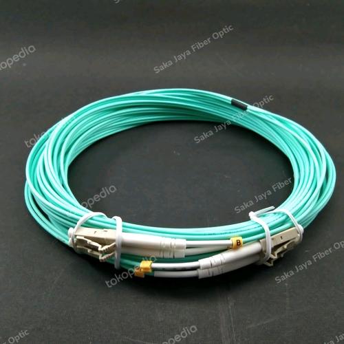 Jual patchcore LC to LC UPC multimode OM4 2mm Duplex 9 meter - Kota ...