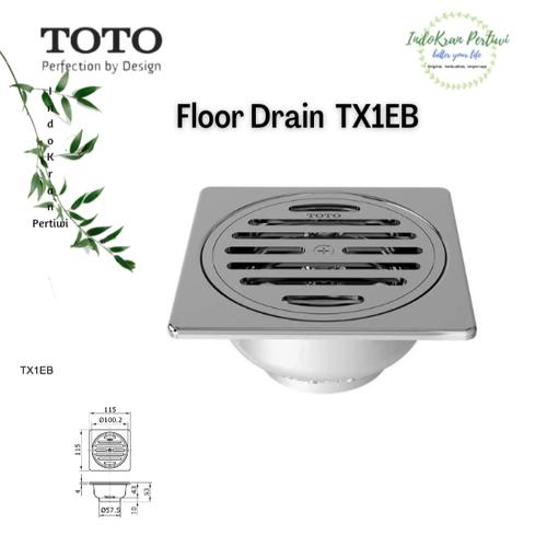Jual Floor Drain TOTO TX1EB / Saringan got kamar mandi TOTO - Kab ...