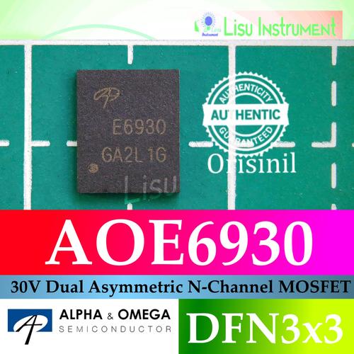 Transistor N-MOSFET AOE6936 – 30V, 35/67A – Boîtier DFN5x6 – Pour Circuits électroniques De Puissance - 4