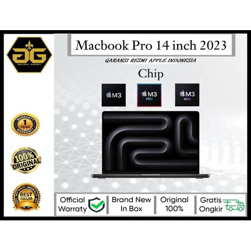 Jual Apple Macbook Pro M3 / M3 Pro / M3 Max 14 inch 1TB 512GB Garansi ...