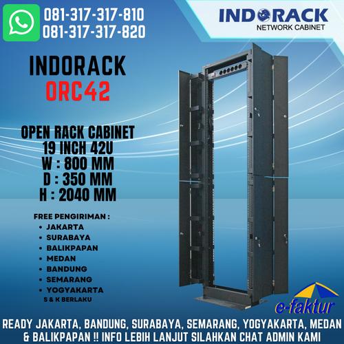 Jual INDORACK OPEN RACK CYBER 42U RACK SERVER / RACK JARINGAN - ORC42 ...