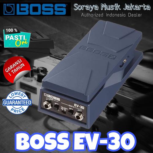 BOSS ボス EV-30 エクスプレッションペダル 未通電品 BOSS EV-30 デュアルエクスプレッションペダル（箱なし・本体のみ