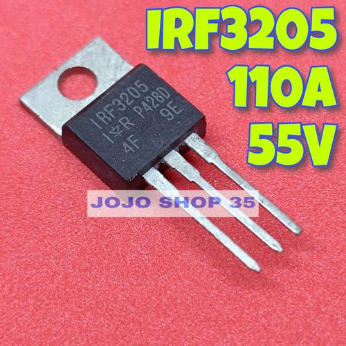 Produktbild von 5 Stück IRF3205 MOSFET Leistungstransistor – IRF3205PBF TO-220, 2,9 X 0,4 Cm – Für Leistungselektronik