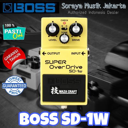 新品】BOSS SD-1W SUPER 剥く OVERDRIVE WAZACRAFT