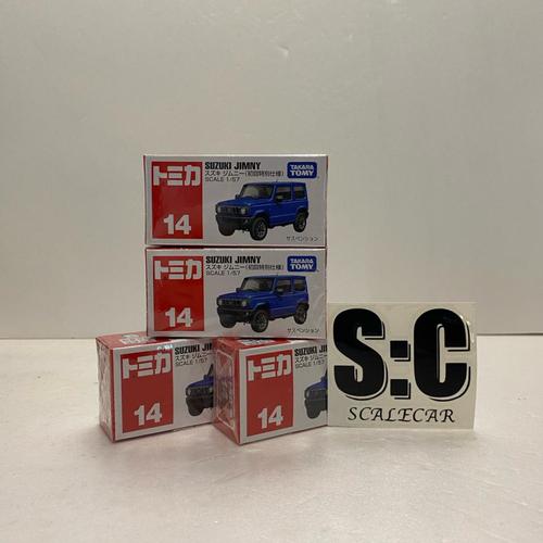 Jual TOMICA REGULER 14 SUZUKI JIMNY BLUE 1/57 DIECAST TAKARA TOMY