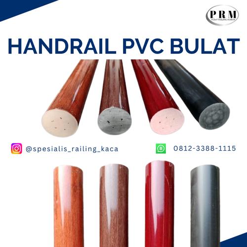 Jual HANDRAIL PVC BULAT / HANDRAILING / PEGANGAN TANGGA BULAT 50MM /2 ...