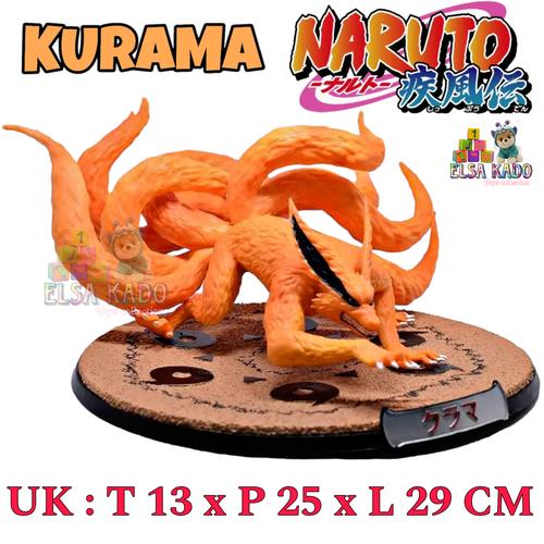 Jual Action Figure Kyuubi Kurama Nine Tails Naruto Bijuu Anime Pvc