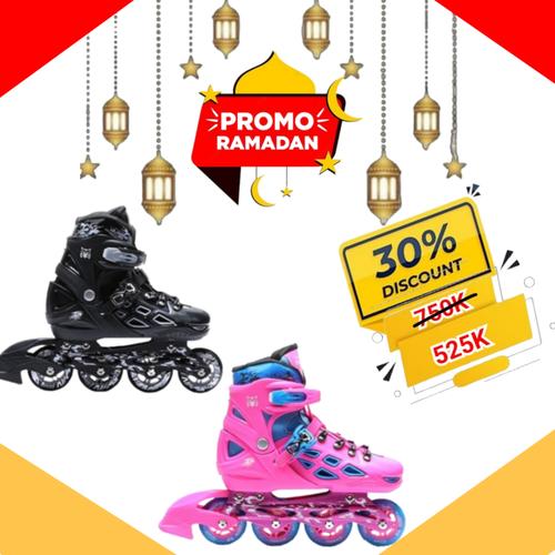 Promo Sepatu Roda LYNX DS 178 Recreational Inline Skate Ramadhan 2, L