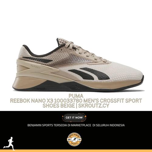 Promo REEBOK NANO X3 MENS CROSSFIT SPORTS SHOES BEIGE ORIGINAL SEPATU GYM  43 di Tokopedia