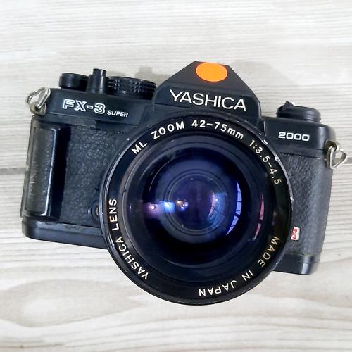 YASHICA FX-3 SUPER 2000 camera with a Yashica ML 50mm 1:1.9