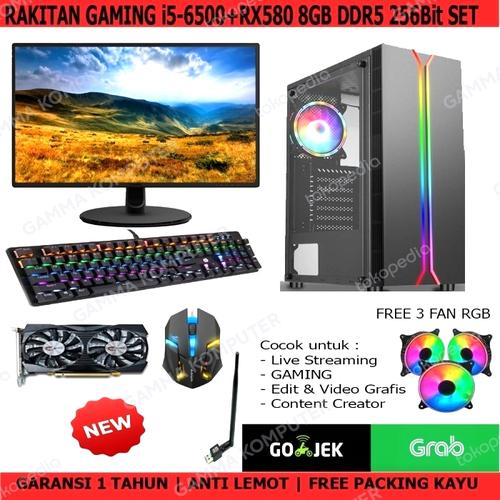 格安ゲーミングPC/i5 6500/RX580/Windows11/SSD搭載 （Jual KOMPUTER 