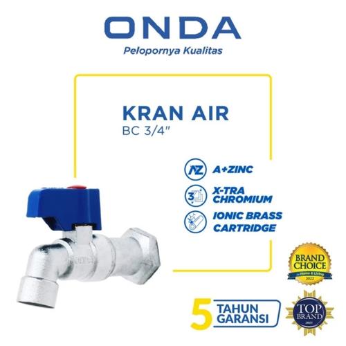 Jual kran air tembok ONDA 3/4