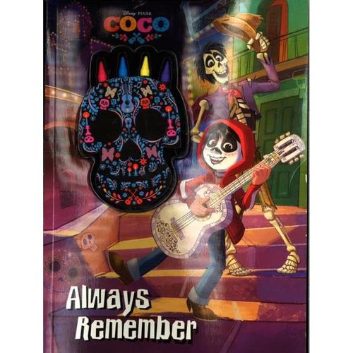 Coco Note Book Jual BBW Disney Coco - Always Remember (Coloring Book With 4 Crayons ...