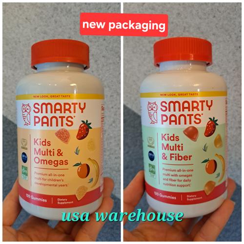 Smarty Pants Kids Multi And Fiber Jual Smarty Pants Kids Formula Fiber multivitamin Omega 3 anak 120