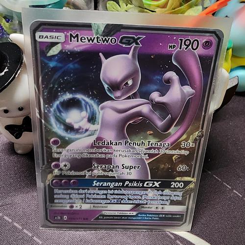 Jual Kartu Pokemon TCG Indonesia Mewtwo Gx RR - …