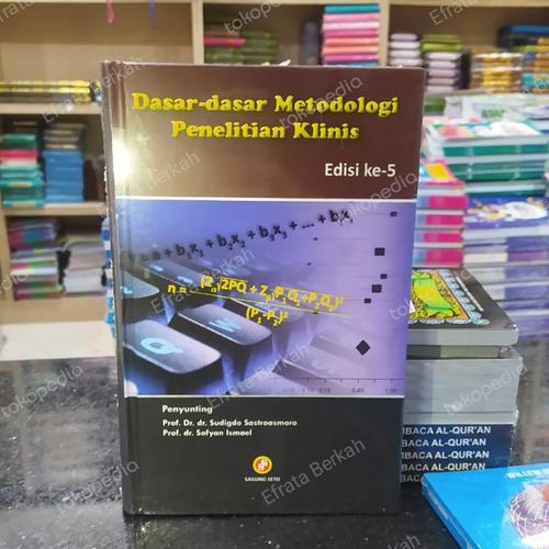 Jual dasar dasar metodologi penelitian klinis sudigdo terbaru edisi 5 ...