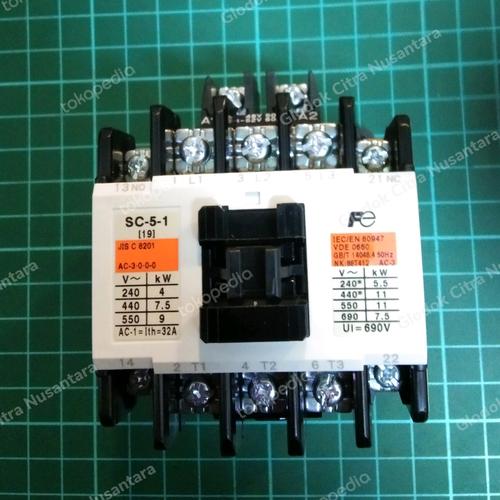 Contattore Fuji SC-5-1 110VAC Nuovo – 1 Pezzo, Ricambio Industriale