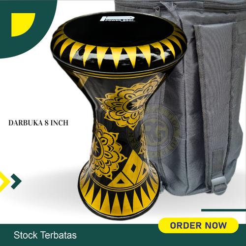 Promo darbuka dumbuk ukuran 8 in jimbe rebana hadroh darbuka mumer