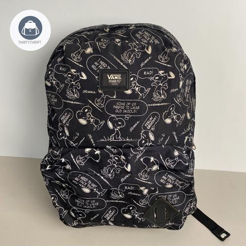 Navy Backpack Vans Old Skool Peanuts Backpack VANS The X Peanuts