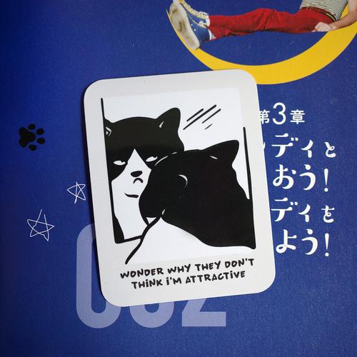 Sticker Kota Jual Who Dis Vinyl Sticker - Kota Tangerang Selatan - Sad Cat Club ...