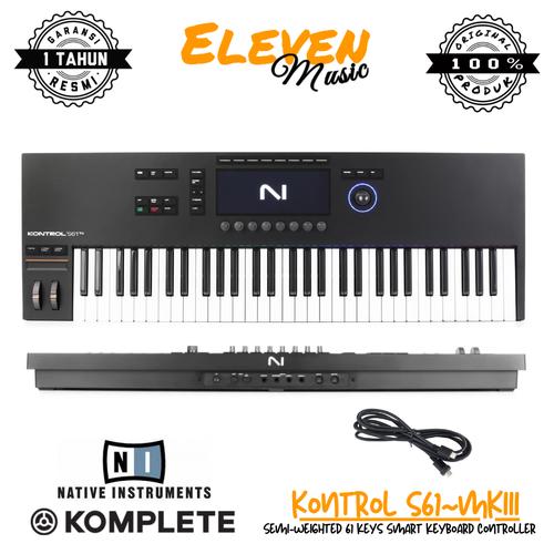 Jual Native Instruments Komplete Kontrol S61 Mk3 Semi Weighted Keys S61 ...